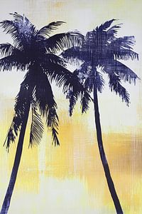 Unter der Palme Gelb