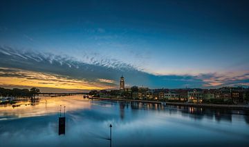 Deventer Sonnenuntergang 2 von Lex Scholten