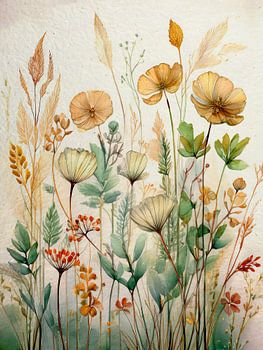 New Country Blumenmalerei