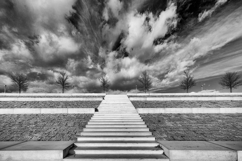 Escaliers de la Lentse Warande par Maerten Prins