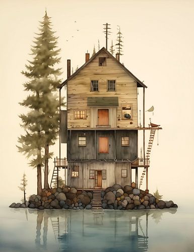 The Hidden Island House