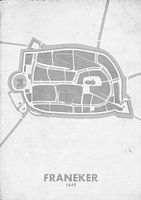 Franeker city map 1649