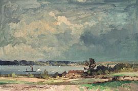 Fishing Village van Antonije Lazovic