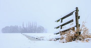 Winter polder landscape - Alblasserwaard by Sugar_bee_photography