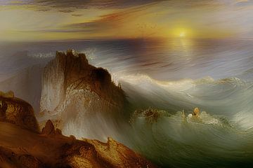 zeegezicht , inspiratie Turner van appie bonis