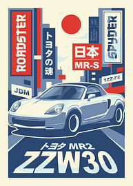 Toyota MR2 ZZW30 by Kaminarirace