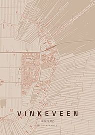 Lageplan von Vinkeveen von Stef van Campen