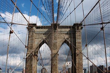 new york city ... brooklyn bridge III van Meleah Fotografie