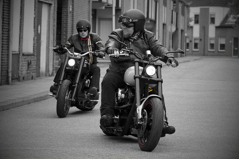 Bikermen by Dennis Kok