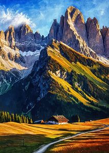 Dolomiten und die Antonio-Locatelli-Hütte