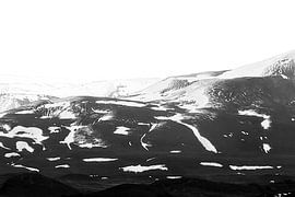 Vue sur les montagnes de la région de Krafla en Islande sur stewic_