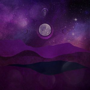 Purple Night von Lucia