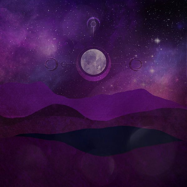 Nuit violette par Lucia