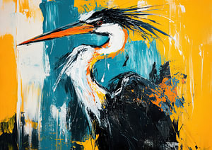 Großer Vogel | Vogel Schwarz