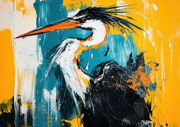 Grand oiseau | Oiseau noir sur La collection ARTEO