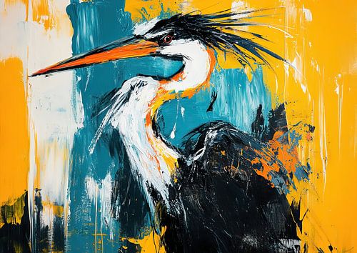 Großer Vogel | Vogel Schwarz