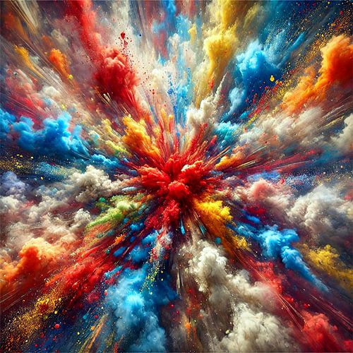 Indiaas kleurenfestival Holi