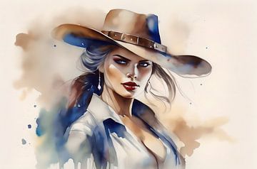 Wild West Cowgirl I