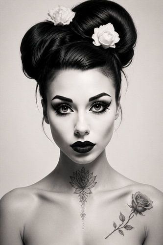 Monochromer Glamour
