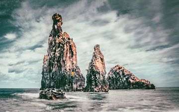 Ruige charme: de rotsen van Ribeira da Janela I | Madeira | Landschap