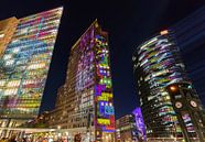 Potsdamer Platz Sykline Berlin in besonderem Licht von Frank Herrmann Miniaturansicht