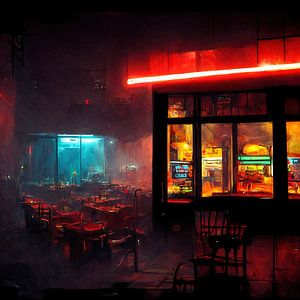 Das letzte geöffnete Café in einer regnerischen Herbstnacht, Teil 6