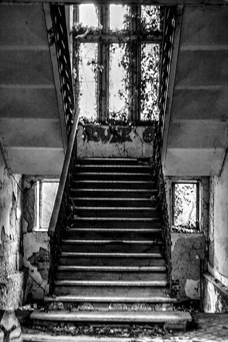 Trap naar het kasteel van M.....