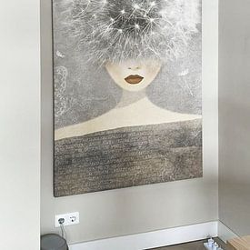 Customer photo: Summer coupe by Mirjam Duizendstra, on canvas