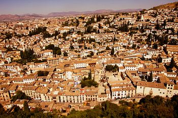 Bovenaanzicht Granada Sacromonte