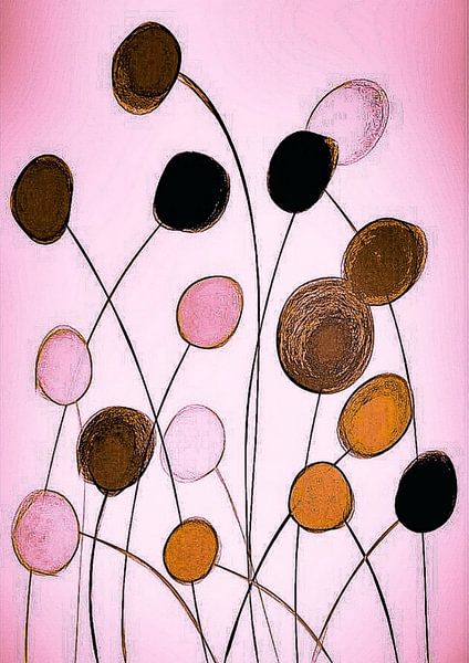 Colourful dandelions by Nomi Morina