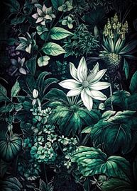 Flowers and leaves nature art 2 #flora by JBJart Justyna Jaszke