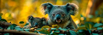 La vie est plus mignonne avec les Koalas sur Harry Hadders