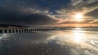 Zeeland coast near Westkappelle by Henri van Avezaath thumbnail