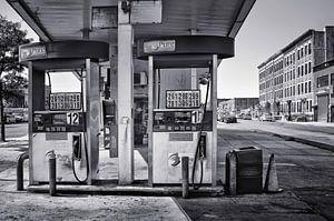 Industrial New York Gas Station