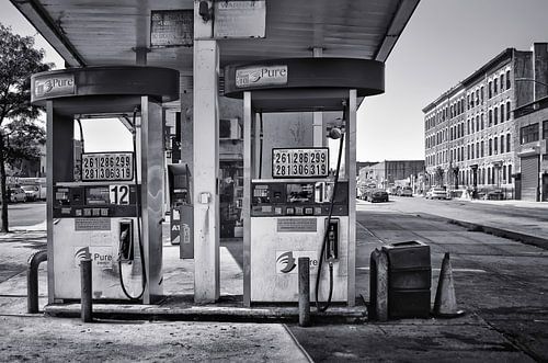 Industrial New York Gas Station