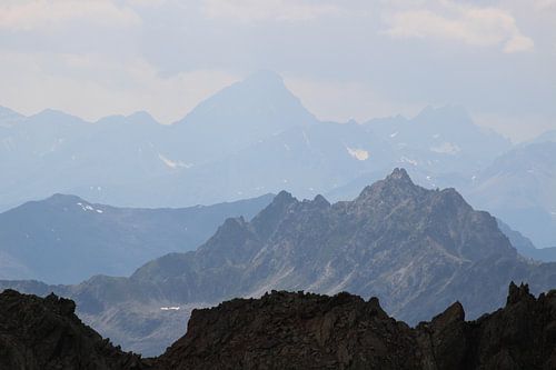 View of Italy from Austria