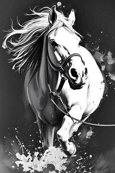 White Horse by Bovi Okta