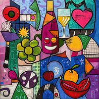 Moderner minimalistischer Picasso