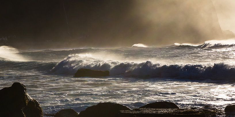 Wellen 2 (Madeira) von Bart Stappers
