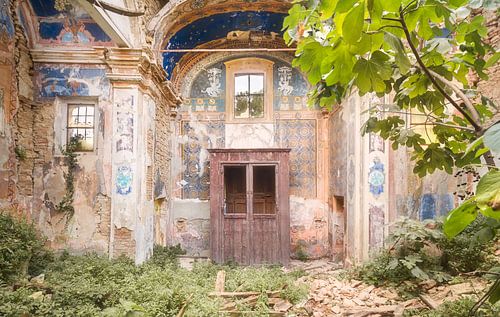Ruine d'une église.