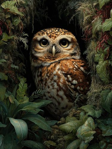 Boswachterin – Mystieke uil in het verborgene