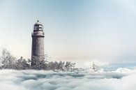 Leuchtturm über den Wolken von Heike Hultsch Miniaturansicht