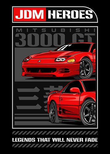 Mitsubishi 3000GT JDM Car