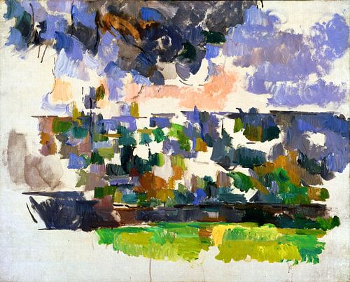 Paul Cézanne, De Tuin van Les Lauves - 1906