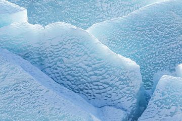 Detail gletsjer Svínafellsjökull