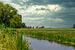 Donkere wolken boven Noord-Holland van Visueelconcept