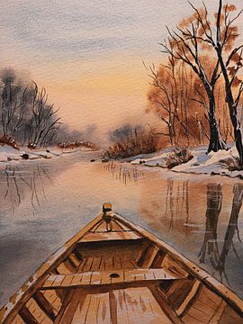 Aquarel part 227 van Tania Perneel