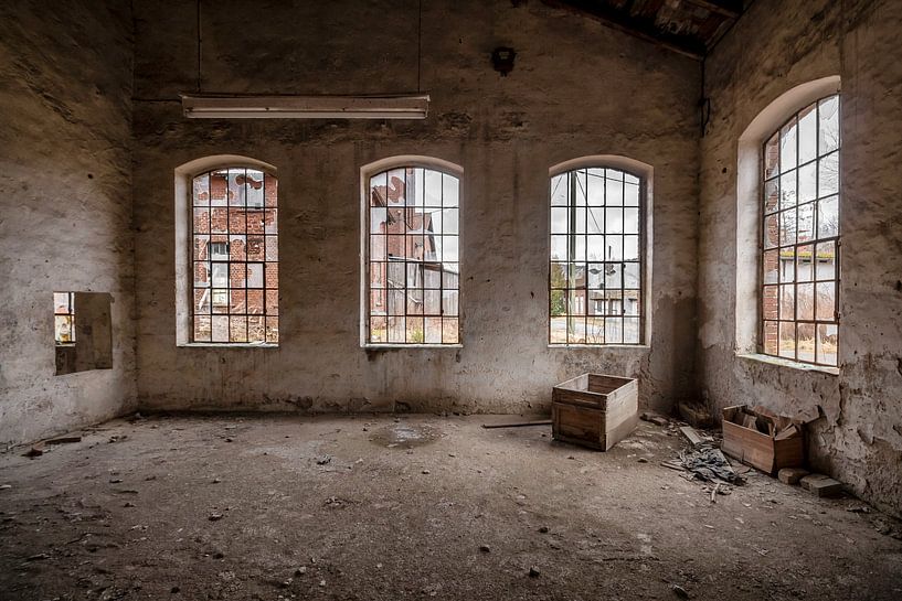 Große Industriefenster von Vivian Teuns