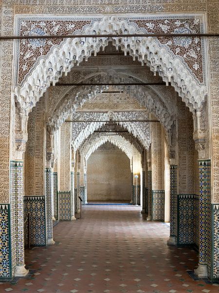 Alhambra - Galerie dans la Sala de Los Reyes par René Weijers