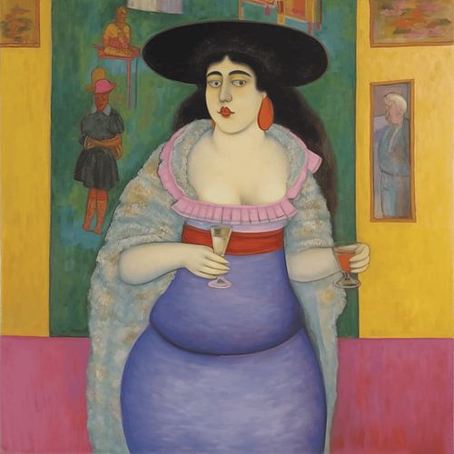 Klimt rencontre Botero